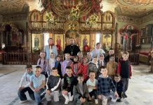 В пятницу Светлой седмицы храм Святой Троицы станицы Динской встречал юных гостей