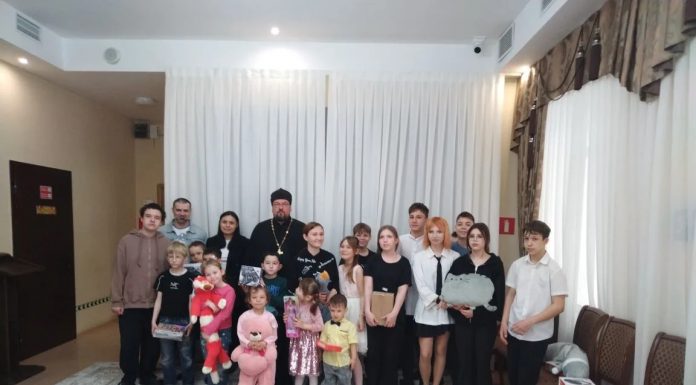 В храме Святой Троицы станицы Динской округа завершилась акция «Вербочка желания»