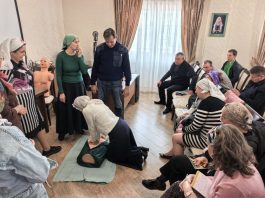 На базе храма Святой Троицы станицы Динской прошло второе занятие для сестёр милосердия в рамках проекта «Время Героев»