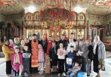 В храме Святой Троицы прошла трогательная акция «Вербочка добра»