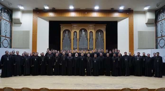 Состоялся концерт хора духовенства Екатеринодарской епархии и хора студентов Екатеринодарской семинарии