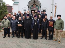 В храме при исправительной колонии № 14 была совершена Божественная литургия