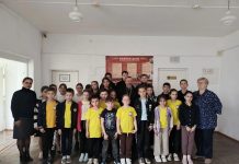 Иерей Павел Чайковский встретился с учениками МБОУ СОШ № 17 ст. Тверской