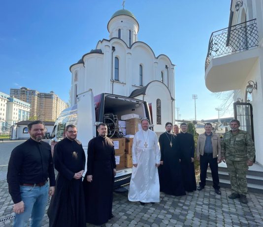 В Свято-Сергиевском храме города Краснодара собрали помощь для военнослужащих