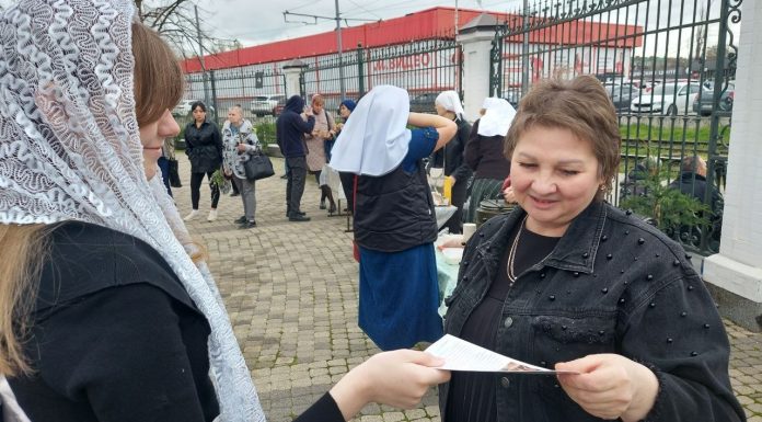 В Свято-Сергиевском храме прошли миссионерские и благотворительные акции