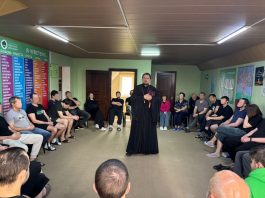 Иерей Виктор Аникин навестил подопечных реабилитационного центра для наркозависимых «Здоровый Краснодар»