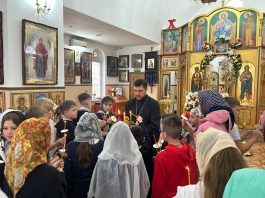 Учащиеся МАОУ СОШ № 15 посёлка Южного посетили храм Преображения Господня