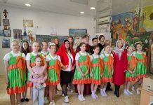 В храме Вознесения Господня прошло детское мероприятие, посвящённое светлому празднику Воскресения Христова