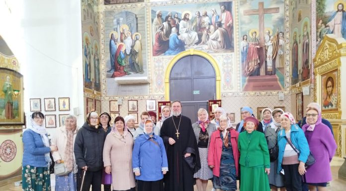 Храм Вознесения Господня посетили участники группы «Православный час» ГБУ СО КК «Краснодарский КЦСОН Карасунского округа»