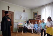 В детской воскресной школе прихода в честь иконы Божией Матери «Целительница» прошёл пасхальный концерт