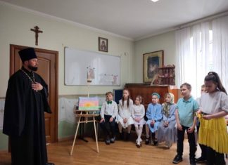 В детской воскресной школе прихода в честь иконы Божией Матери «Целительница» прошёл пасхальный концерт