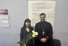 Иерей Давид Кочаров посетил отделение полиции поселка Южного
