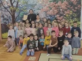 Иерей Александр Мачадо Сахнов посетил детский сад № 99 города Краснодара