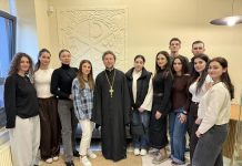 Протоиерей Иоанн Макаренко провел встречу с молодежным составом греческого общества «Ромиосини»