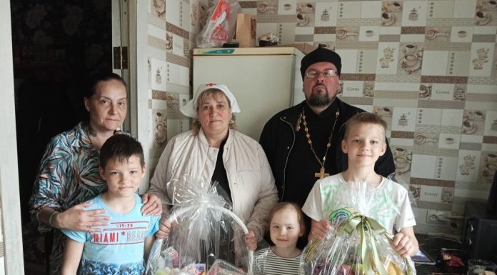 Приход храма Святой Троицы станицы Динской провёл пасхальную акцию милосердия