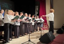 Хор певчих Горячеключевского благочиния принял участие в патриотическом фестивале