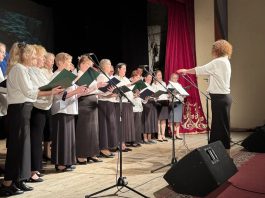 Хор певчих Горячеключевского благочиния принял участие в патриотическом фестивале