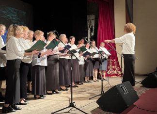 Хор певчих Горячеключевского благочиния принял участие в патриотическом фестивале