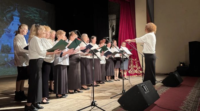 Хор певчих Горячеключевского благочиния принял участие в патриотическом фестивале