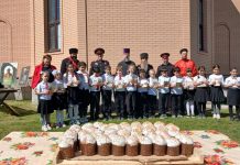 В храме Рождества Пресвятой Богородицы станицы Пшехской прошла встреча со школьниками