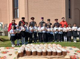 В храме Рождества Пресвятой Богородицы станицы Пшехской прошла встреча со школьниками