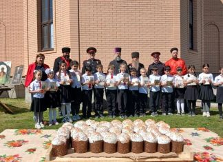 В храме Рождества Пресвятой Богородицы станицы Пшехской прошла встреча со школьниками