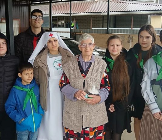 Активисты молодежного объединения Свято-Троицкого храма приняли участие в благотворительной акции