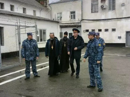 Протоиерей Василий Плиска посетил СИЗО-2 ГУФСИН г. Армавира