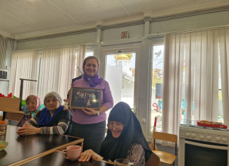 В храме преподобномученицы великой княгини Елисаветы состоялась очередная встреча группы для прихожан старшего возраста