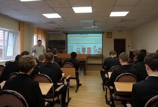 В Екатеринодарской духовной семинарии состоялась встреча с Семёном Сергеевичем Ураловым