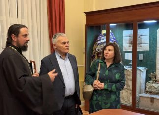 В Екатеринодарской духовной семинарии состоялась встреча семинаристов с профессором Заборовским Владимиром Сергеевичем