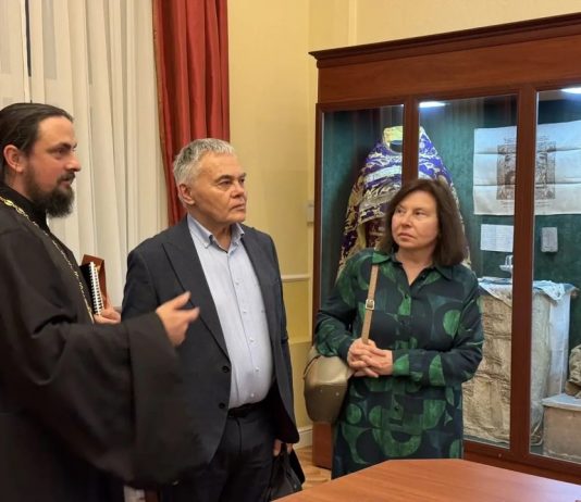 В Екатеринодарской духовной семинарии состоялась встреча семинаристов с профессором Заборовским Владимиром Сергеевичем