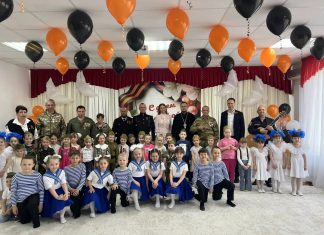 В детском саду станицы Динской прошла патриотическая встреча с участием духовенства и почётных гостей