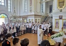 В храме Вознесения Господня состоялся молебен для школьников