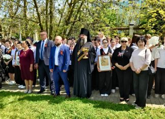 Священнослужитель принял участие в открытии Сада Памяти
