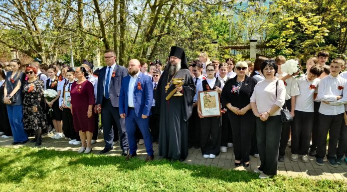 Священнослужитель принял участие в открытии Сада Памяти