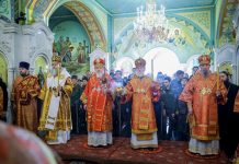 Митрополит Екатеринодарский и Кубанский Василий принял участие в торжествах, посвященных Собору святых Ставропольской митрополии