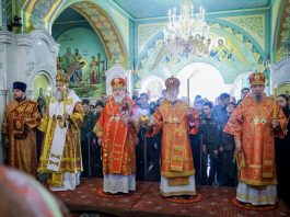 Митрополит Екатеринодарский и Кубанский Василий принял участие в торжествах, посвященных Собору святых Ставропольской митрополии