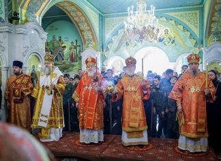 Митрополит Екатеринодарский и Кубанский Василий принял участие в торжествах, посвященных Собору святых Ставропольской митрополии