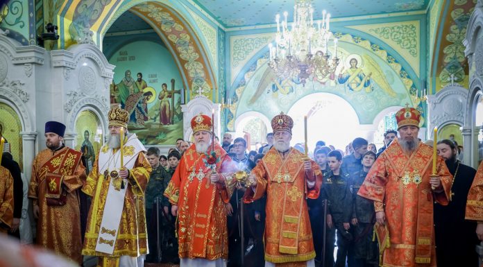 Митрополит Екатеринодарский и Кубанский Василий принял участие в торжествах, посвященных Собору святых Ставропольской митрополии