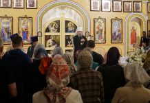 Митрополит Василий совершил всенощное бдение в храме Вознесения Господня города Краснодара