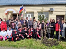 Иеромонах Спиридон (Федотов) благословил закладку Аллеи памяти героев СВО