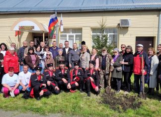 Иеромонах Спиридон (Федотов) благословил закладку Аллеи памяти героев СВО