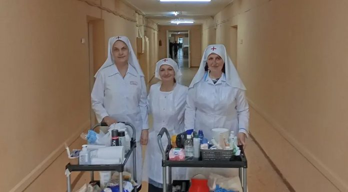 Сестры милосердия Екатеринодарской епархии заступили на дежурство в военном госпитале