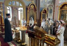 В рамках Всероссийской недели семьи в храме Георгия Победоносца прошла экскурсия для студентов Российского государственного университета правосудия