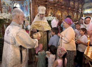 В храме Покрова Пресвятой Богородицы г. Краснодара прошёл праздник, посвящённый Всероссийской неделе семьи