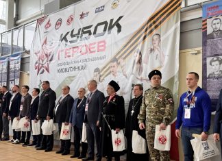 Иерей Алексий Иванов благословил участников Всероссийских соревнований по киокусинкай «Кубок Героев»