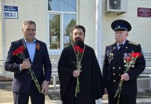 Клирики храмов 3-го Краснодарского благочиния приняли участие в праздничных мероприятиях, посвященных Дню Победы