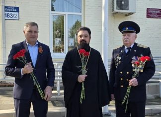 Клирики храмов 3-го Краснодарского благочиния приняли участие в праздничных мероприятиях, посвященных Дню Победы