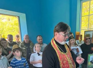Протоиерей Павел Капустин и прихожане храма Вознесения Господня посетили мемориальный комплекс в урочище Поднависла